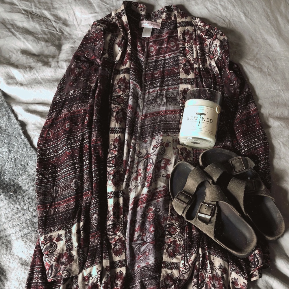 Zoe and Rose Kimono